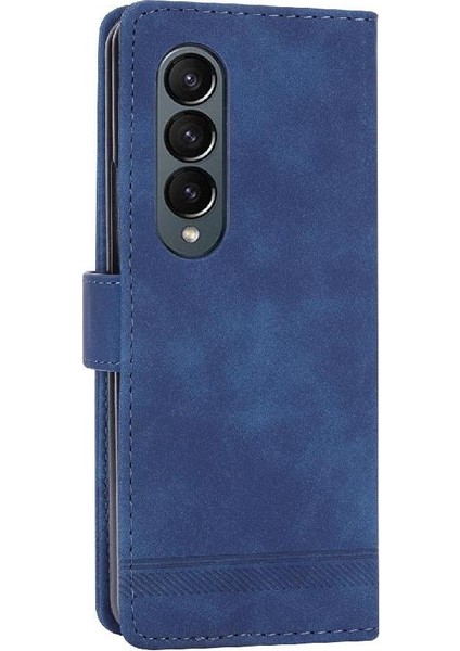 Samsung Galaxy Z Için Flip Case Fold 3 Kart Yuvaları Nakit Cep Prim (Yurt Dışından)