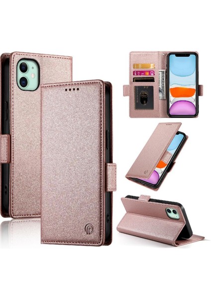 IPhone 11 Iş Cüzdan Günlük Kullanım Için Flip Case Kart Yuvaları Flip (Yurt Dışından)
