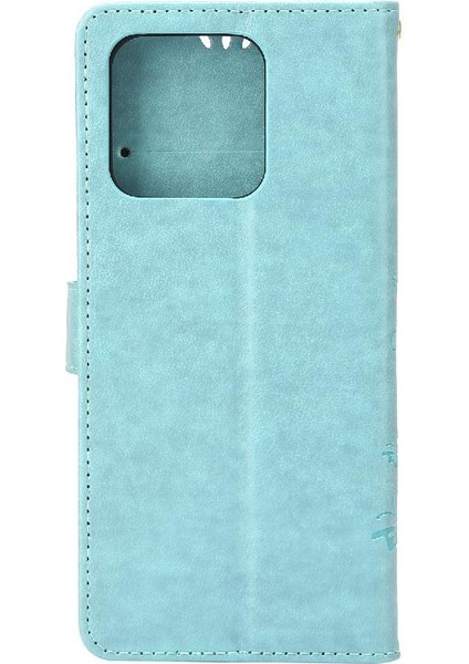 Xiaomi Redmi 10C Pu Deri Manyetik Kapatma Bilek Kayışı Için Filp Durumda (Yurt Dışından)