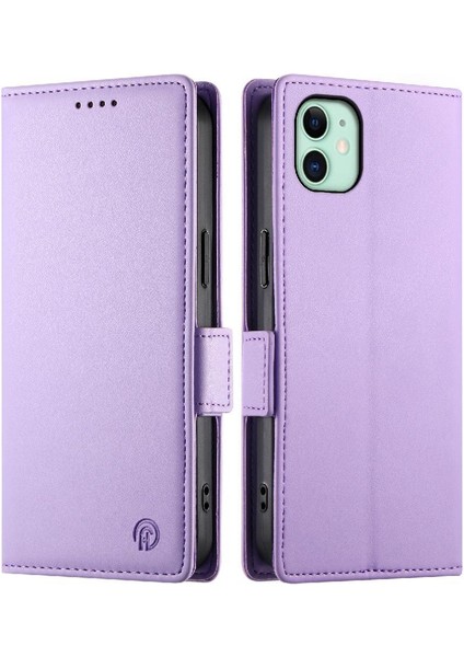 IPhone 11 Iş Cüzdan Günlük Kullanım Için Flip Case Kart Yuvaları Flip (Yurt Dışından)