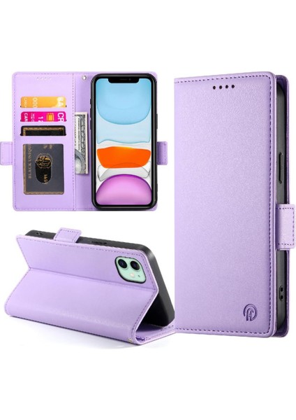 IPhone 11 Iş Cüzdan Günlük Kullanım Için Flip Case Kart Yuvaları Flip (Yurt Dışından) modelleri