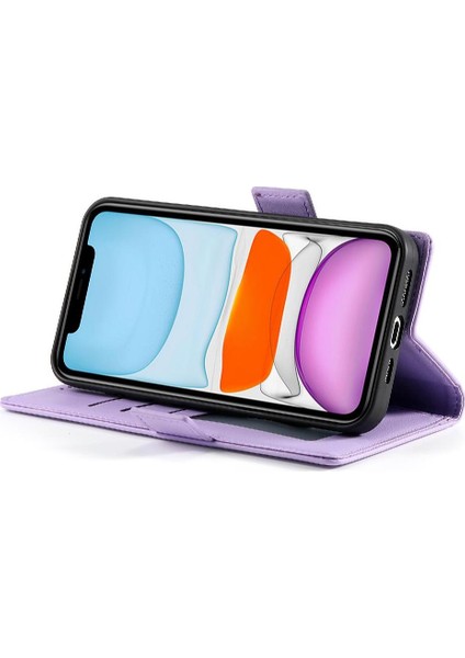 IPhone 11 Iş Cüzdan Günlük Kullanım Için Flip Case Kart Yuvaları Flip (Yurt Dışından) fırsatları
