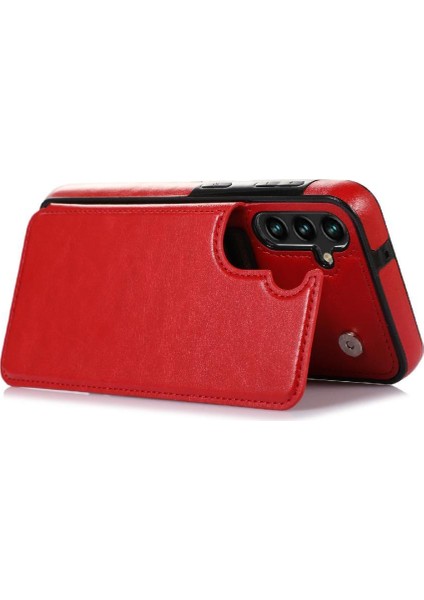 Kart Tutucu Kickstand Çift ile Samsung Galaxy S23 Fe 5g Için Cüzdan Kılıf (Yurt Dışından) indirimleri