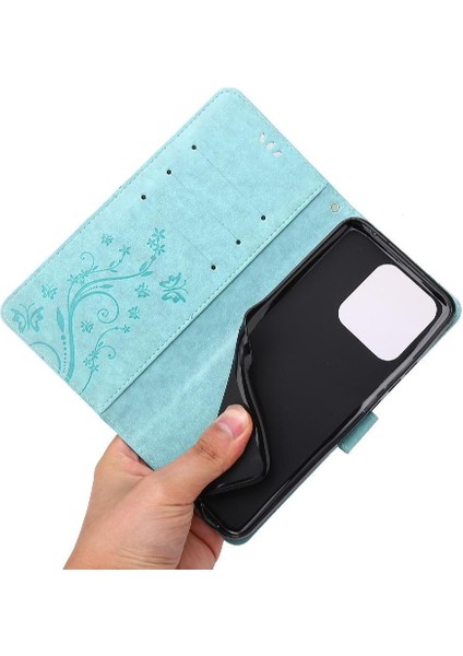 Xiaomi Redmi 12C Kickstand Manyetik Kapatma Pu Deri Bilek Için Filp Durumda (Yurt Dışından) indirimleri