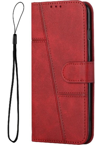 Xiaomi Redmi Için Flip Case 13 4g Pu Deri Yan Toka Tam Koruma (Yurt Dışından)