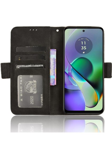 Motorola Moto G54 5g Deri Cüzdan Kapak Manyetik Kapatma Kartı (Yurt Dışından) fırsatları