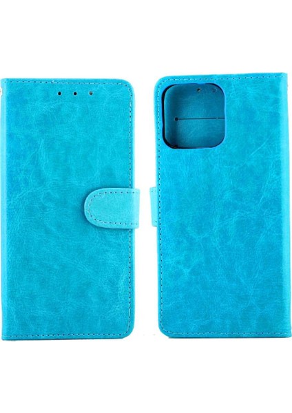 IPhone 14 Için Flip Case Pro Max Darbeye Manyetik Kapatma Pu Deri (Yurt Dışından)