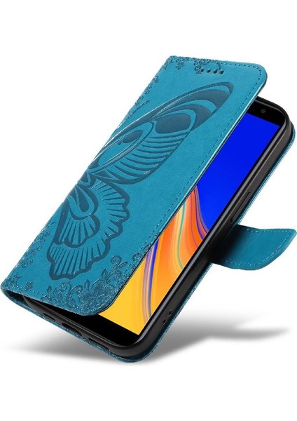 Samsung Galaxy J6 Artı Yüksek Kaliteli Deri Ayrılabilir El Için Flip Case (Yurt Dışından)