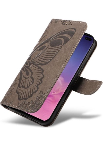Samsung Galaxy S10 Artı Kredi ile Ayrılabilir El Kayışı Için Flip Case (Yurt Dışından) indirimleri