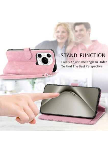 Huawei Pura 70 Pro Iş Için Flip Case Çok Renkli Flip Fermuar Tarzı (Yurt Dışından) indirimleri