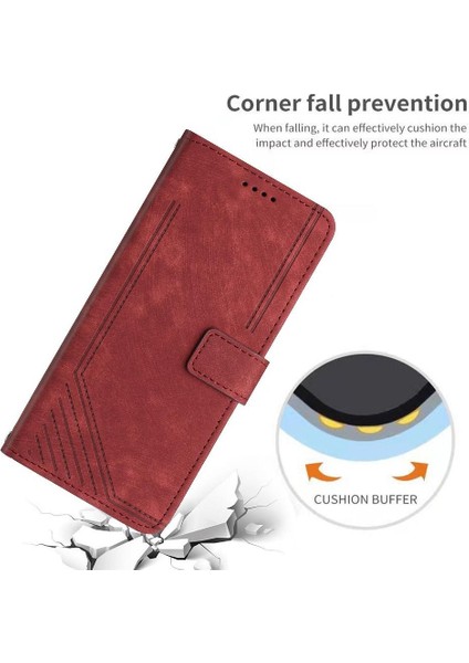 Xiaomi Redmi Için Flip Case 13 4g Kart Ekleme Kickstand Cüzdan Pu (Yurt Dışından)