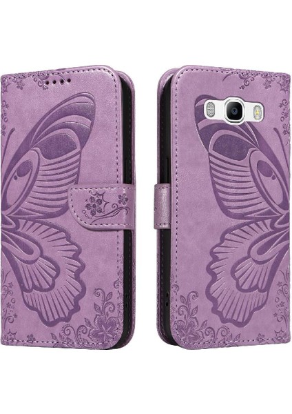Kredi Kartı Yuvası ile Samsung Galaxy J5 2016 Için Flip Case Yüksek Kalite (Yurt Dışından)
