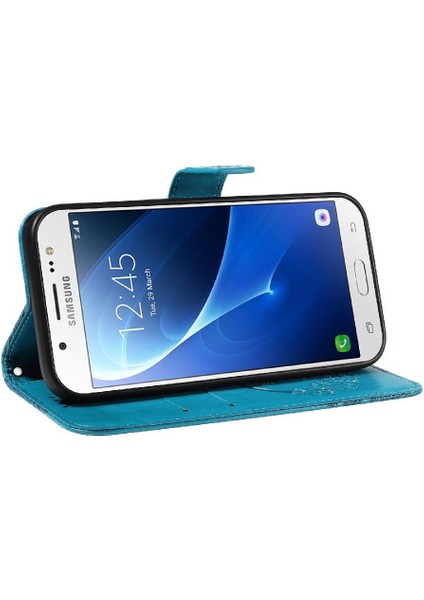 Kredi Kartı Yuvası ile Samsung Galaxy J5 2016 Için Flip Case Yüksek Kalite (Yurt Dışından)
