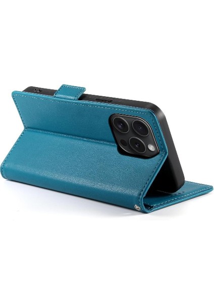IPhone 15 Için Flip Case Pro Kart Yuvaları Iş Günlük Kullanım Cüzdan Flip (Yurt Dışından)