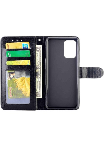 Oppo A74 Darbeye Kickstand Kart Tutucu Manyetik Kapatma Için Flip Case (Yurt Dışından)
