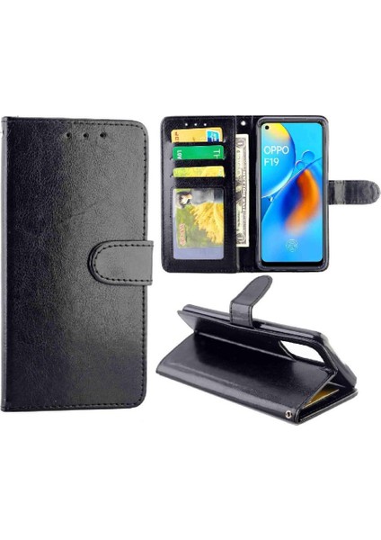 Oppo A74 Darbeye Kickstand Kart Tutucu Manyetik Kapatma Için Flip Case (Yurt Dışından)