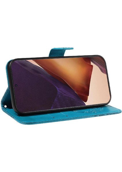 Samsung Galaxy Not 20 Için Flip Case Ultra Ayrılabilir El Kayışı Kabartmalı (Yurt Dışından)