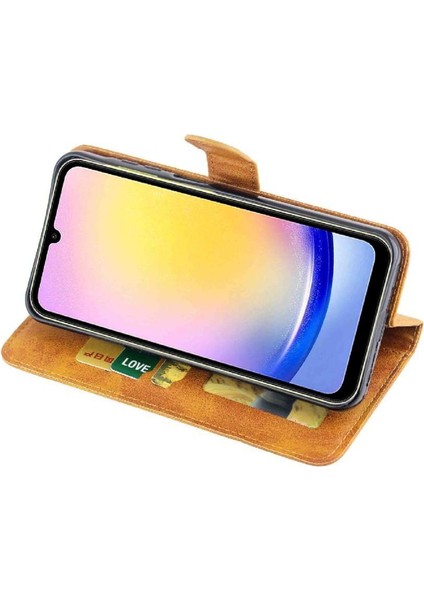 Samsung Galaxy A05S Için Filp Durumda Manyetik Kapatma Tam Koruma Kartı Pu (Yurt Dışından)