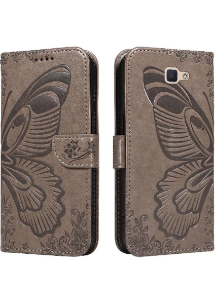 Kredi Kartı Yuvası ile Samsung Galaxy J7 Prime Için Flip Case Ayrılabilir (Yurt Dışından)