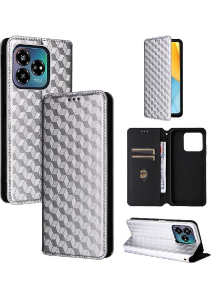 Zte Axon 60 Lite Kart Yuvaları Tutucu Manyetik Kapatma Cüzdan Pu (Yurt Dışından) modelleri