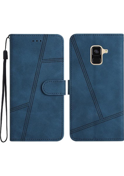Samsung Galaxy A6 Için Flip Case 2018 Flip Folio Kart Yuvaları Tutucu Manyetik (Yurt Dışından)