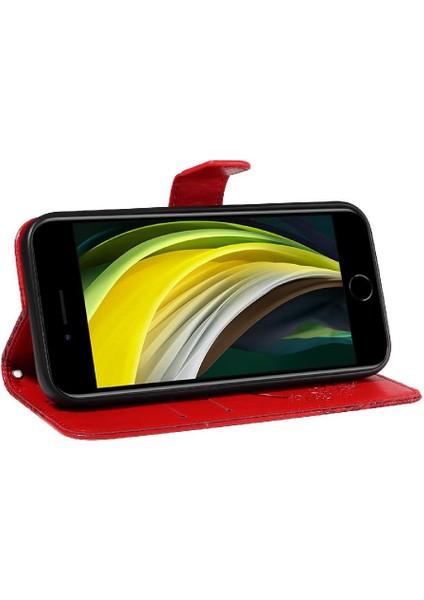 IPhone 7/8 Için Flip Case Yüksek Kalite Deri Ayrılabilir El Kayışı ile (Yurt Dışından)
