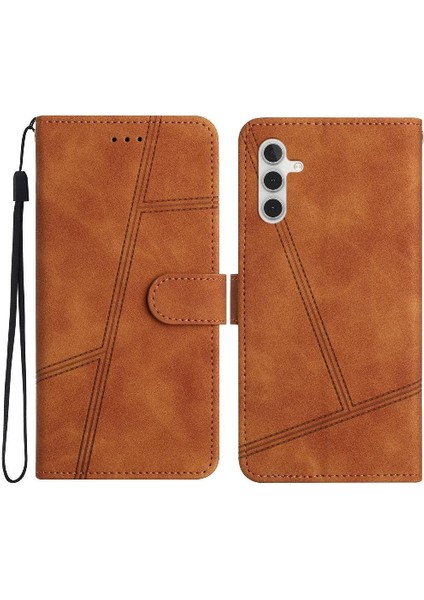 Samsung Galaxy S24 Artı Bilek Kayışı Flip Için Flip Case Folio Tam Kart Pu (Yurt Dışından)