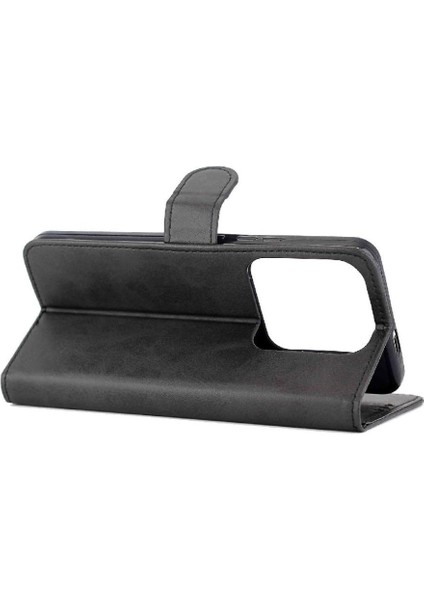 Xiaomi 14 Pro Pu Deri Manyetik Kapatma Kickstand Kart Için Filp Durumda (Yurt Dışından)