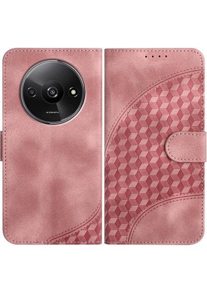 Xiaomi Redmi A3 Flip Iş Darbeye Deri Kılıf Pu Için Flip Case (Yurt Dışından)