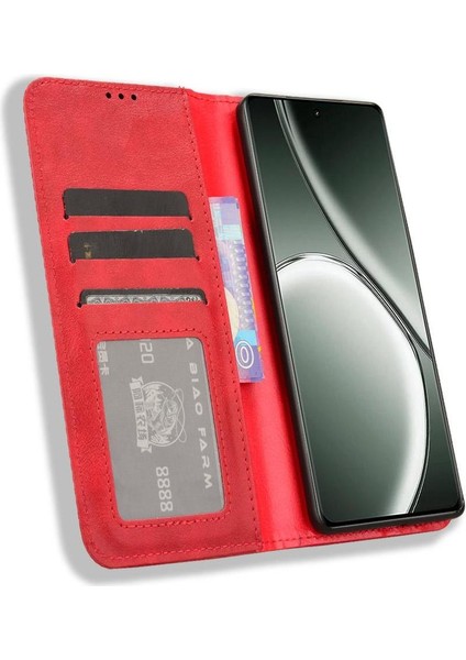 Realme Gt Neo 6 Manyetik Kapatma Cüzdan Pu Deri Için Kılıf (Yurt Dışından) indirimleri