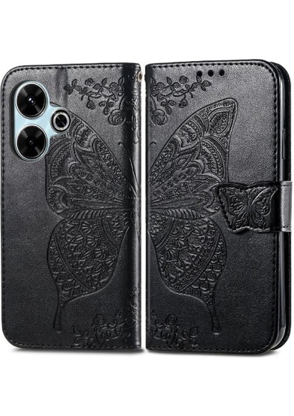 Xiaomi Redmi Için Flip Case 13 4g Kapak Çevirin Zarif Desen Darbeye (Yurt Dışından)