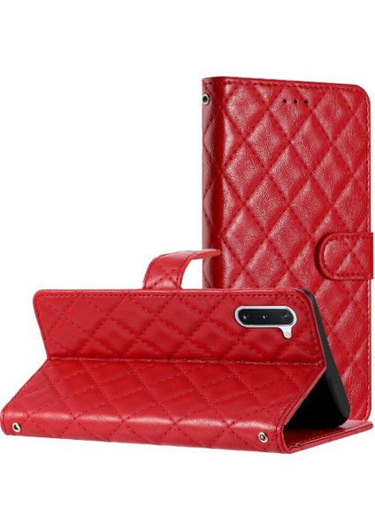 Samsung Galaxy Not 10 Için Flip Case Tpu Darbeye Pu Deri Cüzdan Kart (Yurt Dışından)