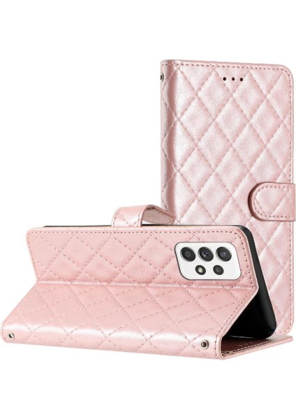 Samsung Galaxy Için Flip Case A52S 5g Kickstand Manyetik Folio Pu Deri (Yurt Dışından)