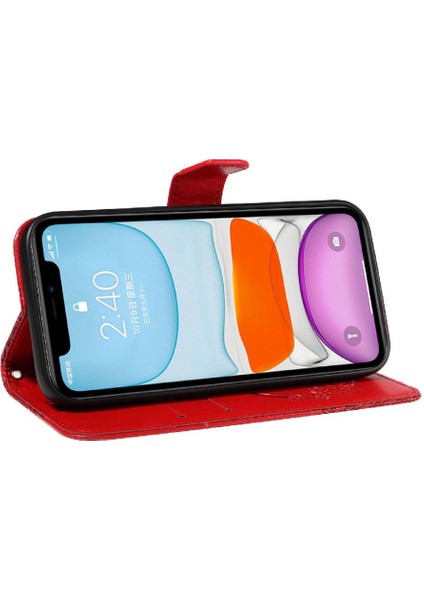 IPhone 11 Için Flip Case Kredi Kartı Yuvası ile Ayrılabilir El Kayışı Yüksek (Yurt Dışından) fırsatları
