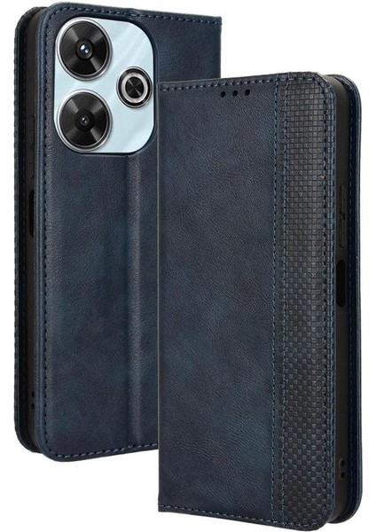 Xiaomi Poco M6 4g Pu Deri Manyetik Kapatma Cüzdan (Yurt Dışından)