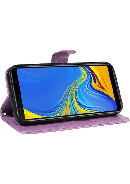Samsung Galaxy A7 2018 Ayrılabilir El Kayışı Yüksek Kalite Için Flip Case (Yurt Dışından)