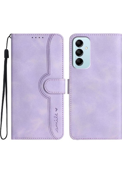 Samsung Galaxy M14 Kılıf Dahili Mıknatıs Kapak Cüzdan Pu ile Uyumlu (Yurt Dışından)
