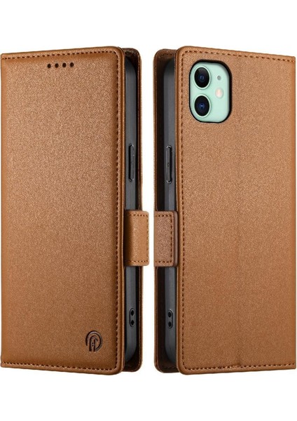 IPhone 11 Iş Cüzdan Günlük Kullanım Için Flip Case Kart Yuvaları Flip (Yurt Dışından)