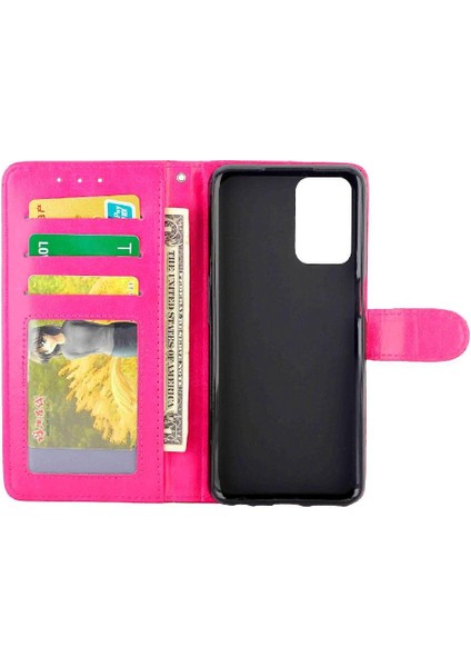 Oppo A54 4g Kart Tutucu Için Flip Case Darbeye Dayanıklı Manyetik Kapatma Pu (Yurt Dışından) fiyatları