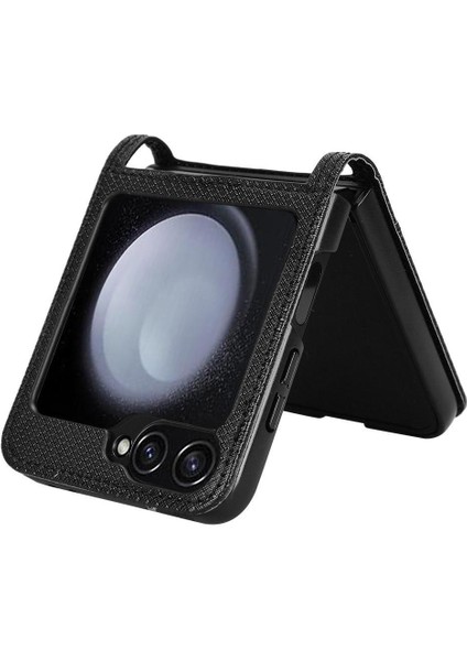Samsung Galaxy Z Flip 6 Kart Tutucu Manyetik Cüzdan Kapak (Yurt Dışından)