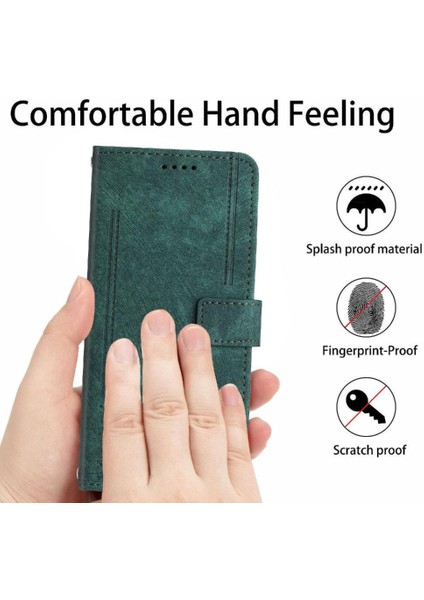 Xiaomi Redmi Için Flip Case 13 4g Kart Ekleme Kickstand Cüzdan Pu (Yurt Dışından)