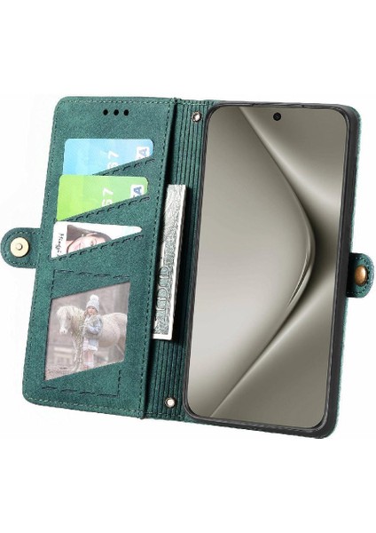 Huawei Pura 70 Pro Için Flip Case Darbeye Deri Kılıf Cüzdan Çevirin (Yurt Dışından) modelleri