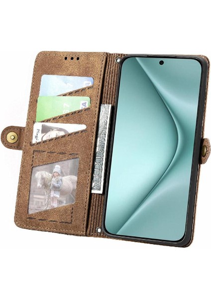 Huawei Pura 70 Için Flip Case Deri Kılıf Kapak Basit Iş (Yurt Dışından) fırsatları
