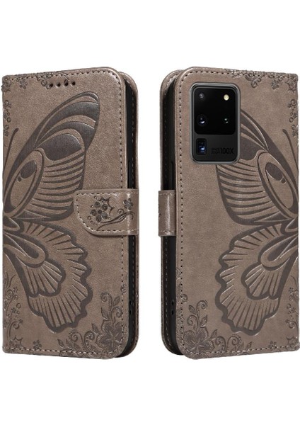 Samsung Galaxy S20 Ultra Yüksek Kaliteli Deri Ayrılabilir Için Flip Case (Yurt Dışından)