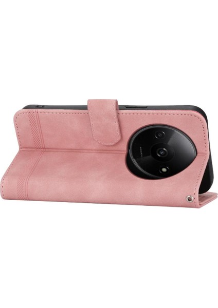 Xiaomi Redmi A3 Bileklik Premium Kart Yuvaları Için Flip Case Manyetik Nakit (Yurt Dışından) fırsatları