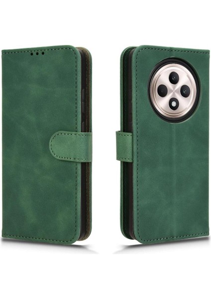 Oppo RENO12 F Pu Deri Kart Yuvaları Tutucu Kickstand Için Flip Case (Yurt Dışından)