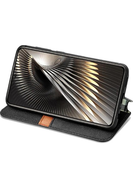 Xiaomi Poco F6 Moda Tasarım Cüzdan Fonksiyonu Için Flip Case Deri Kılıf (Yurt Dışından)