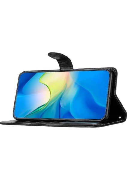 Samsung Galaxy A40 Pu Deri Cüzdan Kickstand Tpu Kart Için Flip Case (Yurt Dışından)