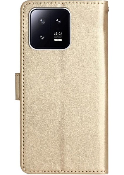 Xiaomi 13 Bilek Kayışı Manyetik Kapatma Pu Deri Kart Için Filp Durumda (Yurt Dışından) indirimleri