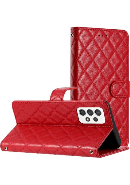 Samsung Galaxy A33 5g Için Flip Case Kart Yuvaları Tutucu Manyetik Folio Tpu (Yurt Dışından)